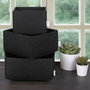Aberto Design Set Organizador Escritorio Fieltro Negro 6269 (3 Piezas) Mantente organizado y con estilo